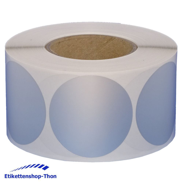 Markierungspunkte - Durchmesser 80 mm - 500 Stück - Silber